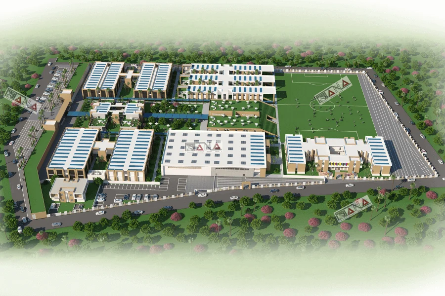 Complexe scolaire Wendbenedo — perspective 4, SANA Architects