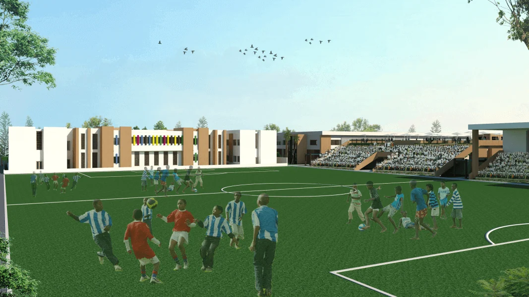 Complexe scolaire Wendbenedo — perspective 6, SANA Architects