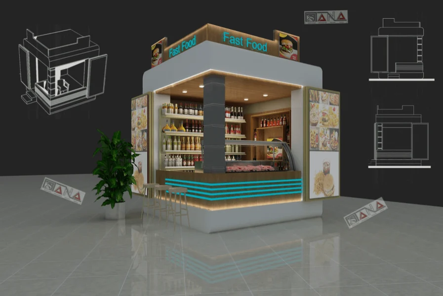 Design Market — vue architecturale, SANA Architects