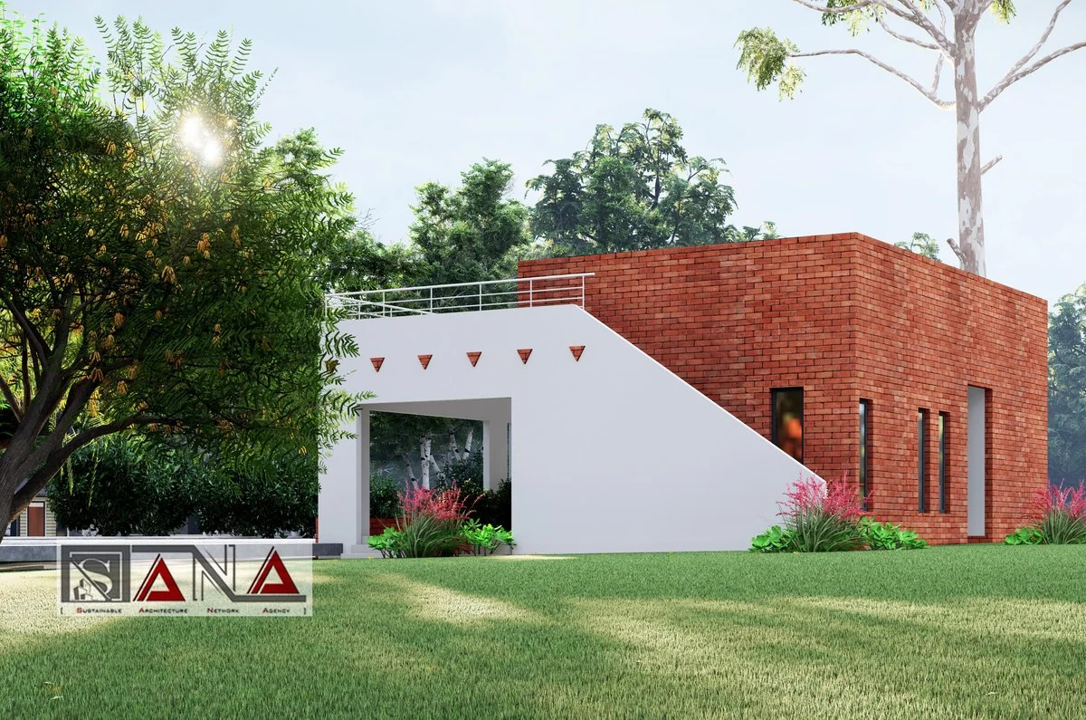 Villa FDS — perspective 4, SANA Architects