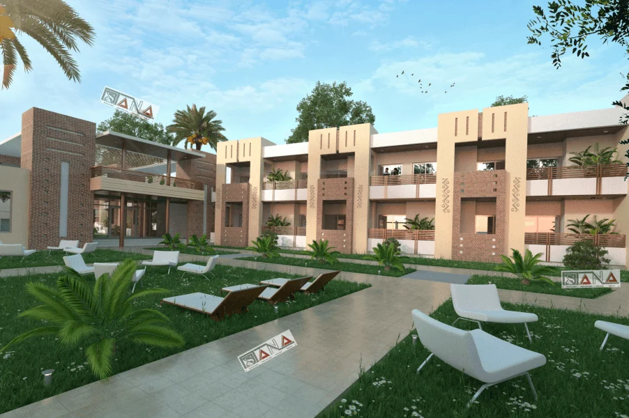 Hôtel le Tangelo — perspective 2, SANA Architects
