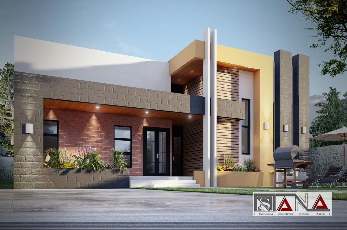 Villa contemporaine — perspective 2, SANA Architects