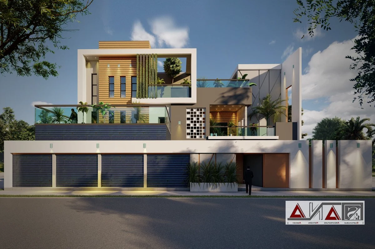 Triplex contemporain — perspective 2, SANA Architects