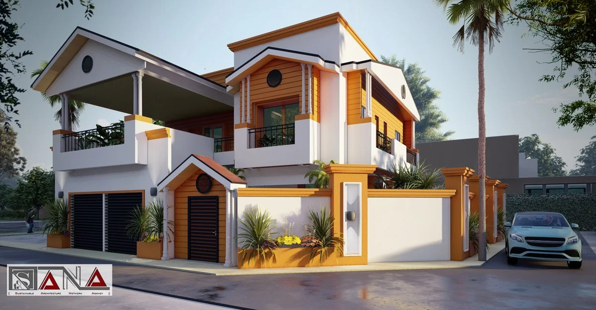 Villa R+1 — vue architecturale, SANA Architects