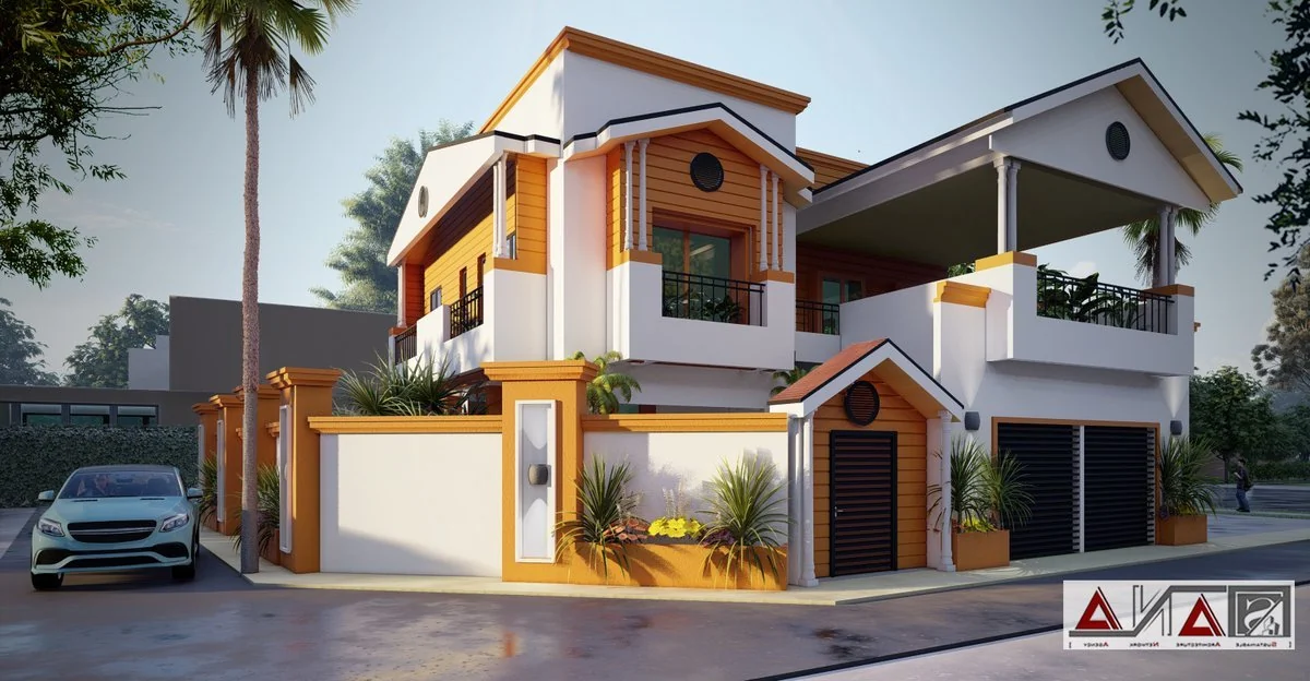 Villa R+1 — perspective 2, SANA Architects