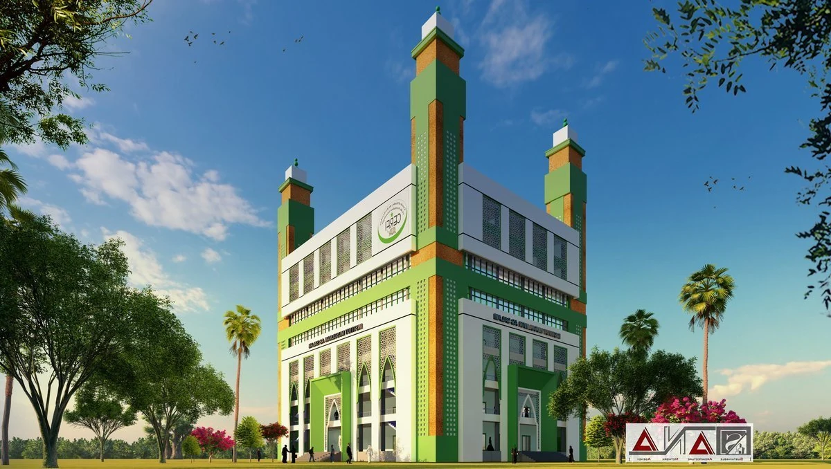 Siège du CERFI à Ouagadougou — perspective 2, SANA Architects