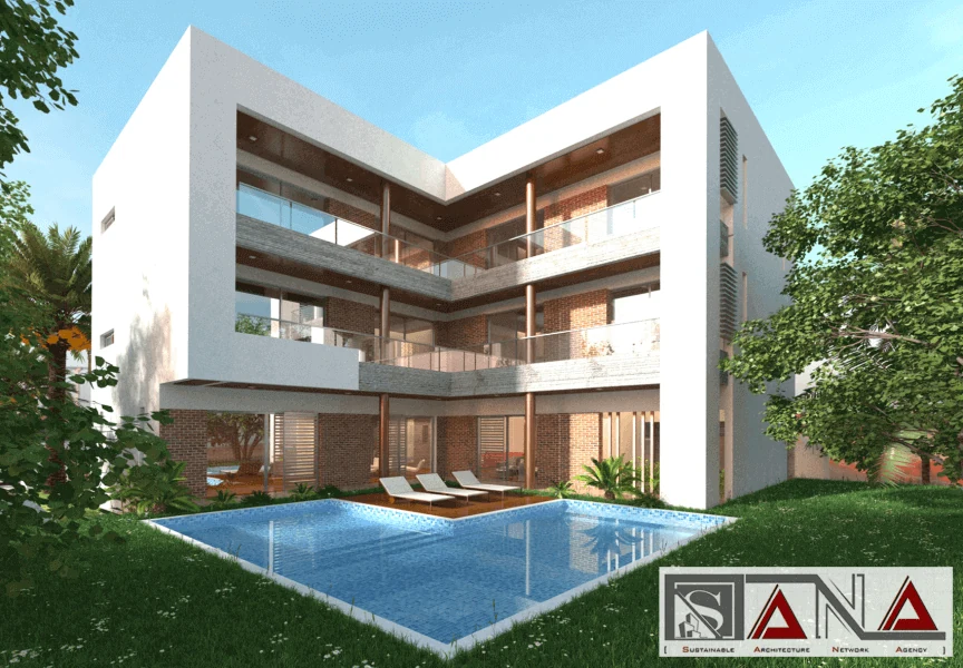 Villa pour particulier — perspective 2, SANA Architects