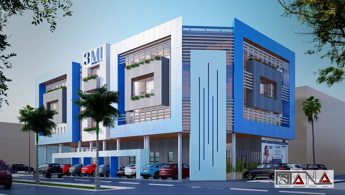 Siège de 3MI — vue architecturale, SANA Architects