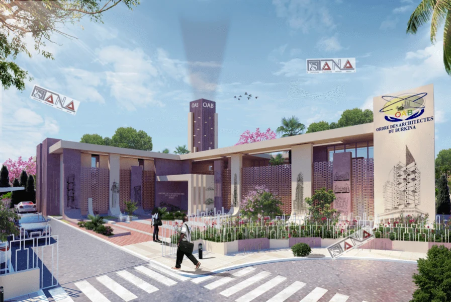 Siège de l’Ordre des architectes — vue architecturale, SANA Architects