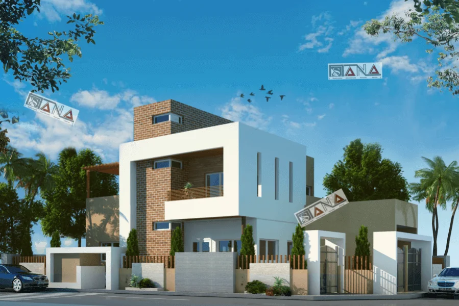 Villa pour particulier — vue architecturale, SANA Architects