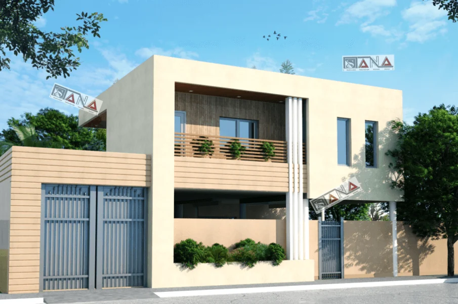 Villa pour particulier — vue architecturale, SANA Architects
